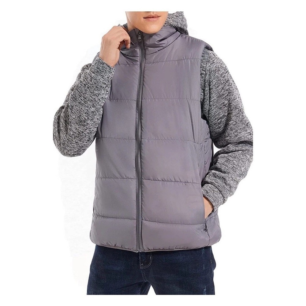 DULCET Mens Winter‎ Coats Warm Puffer Jacket for Men Water Resistant Sz XL